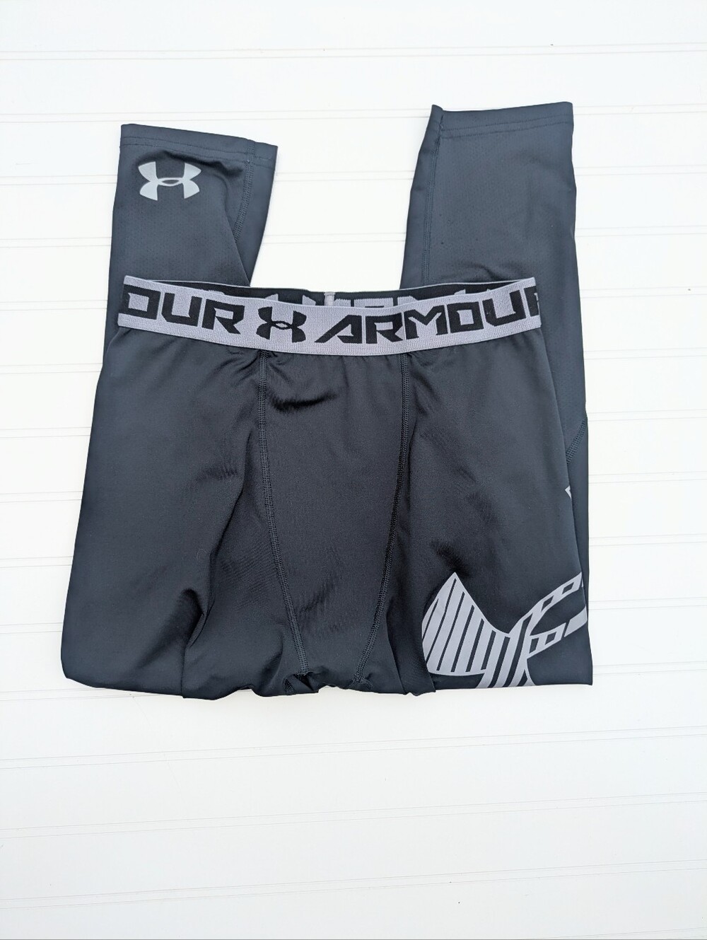 Under Armour Black Heatgear Ankle Length Baselayer